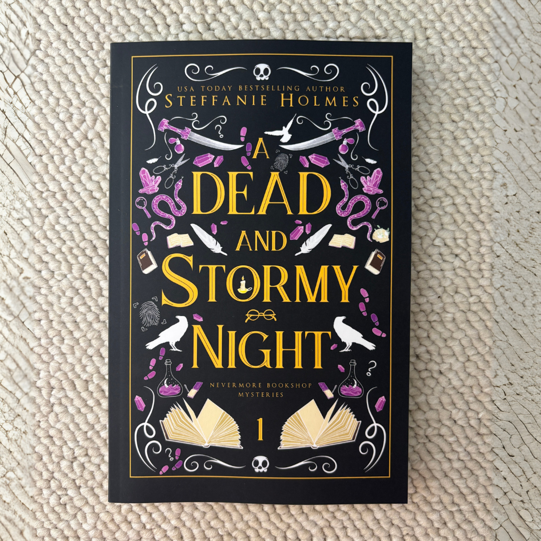 A Dead and Stormy Night by Steffanie Holmes (Discreet Paperback)