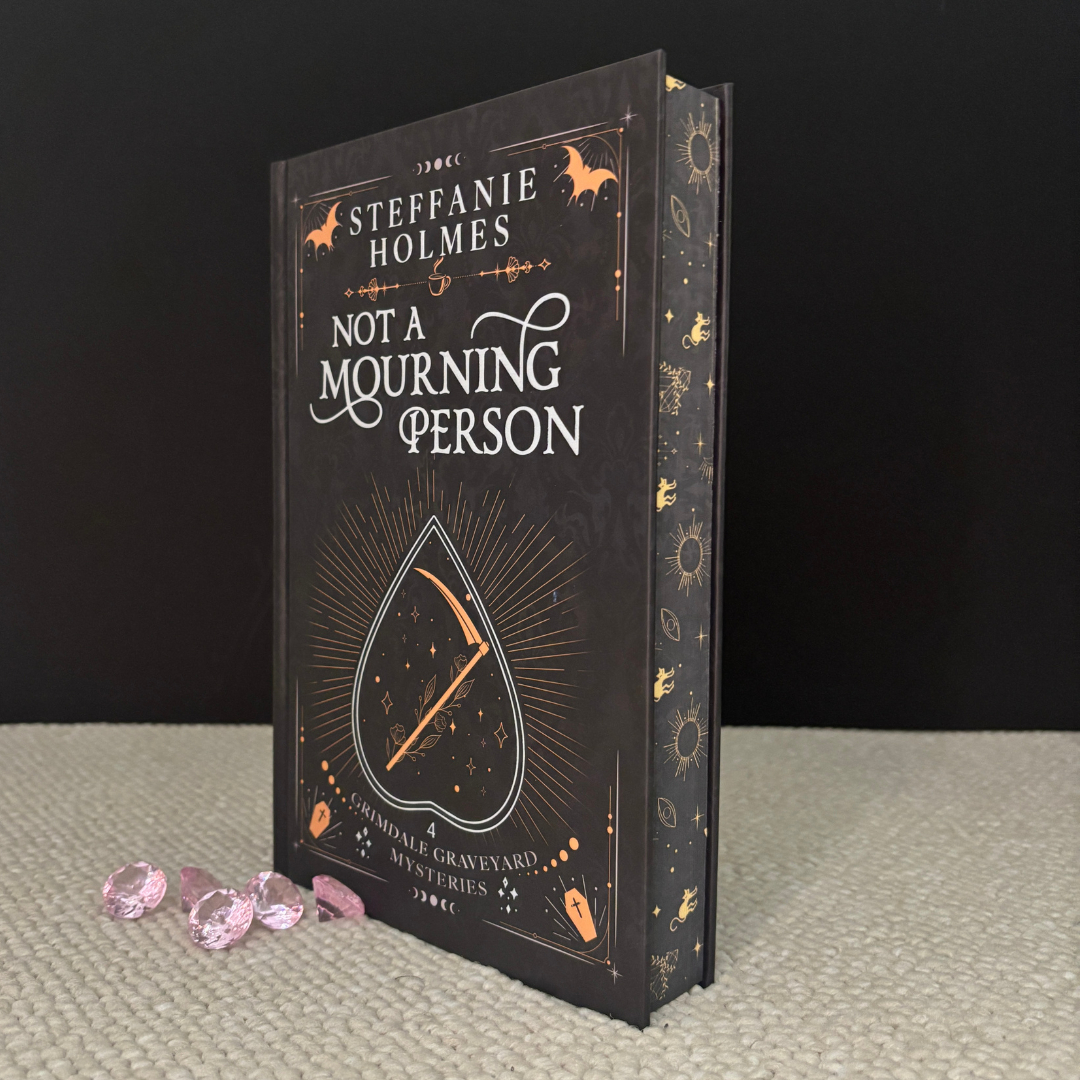 Not a Mourning Person by Steffanie Holmes (Discreet Hardback)