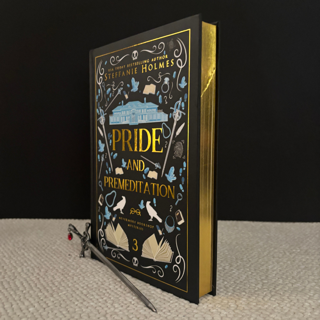 Pride & Premeditation by Steffanie Holmes (Discreet Hardback)