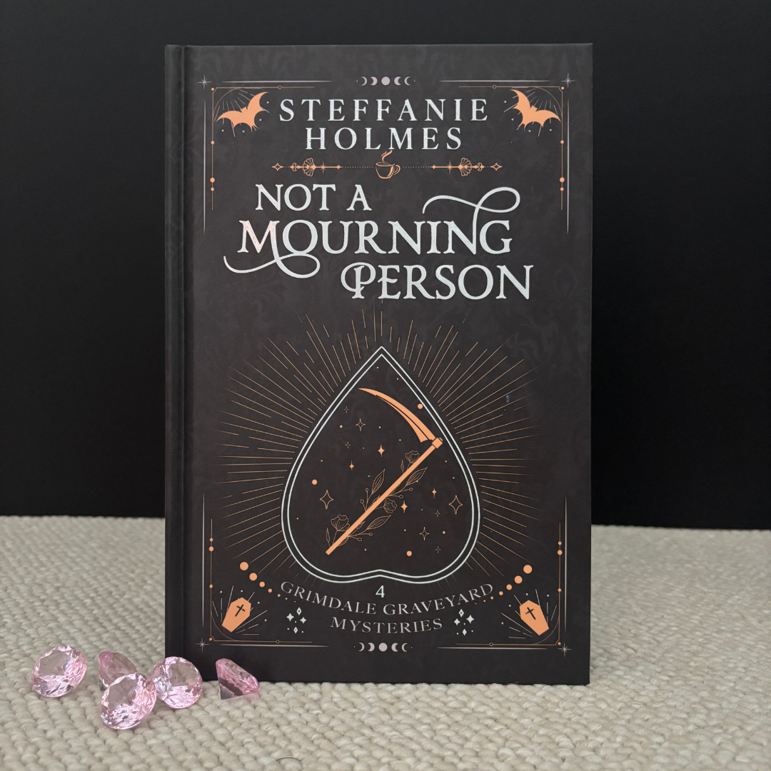 Not a Mourning Person by Steffanie Holmes (Discreet Hardback)